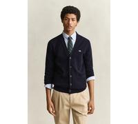 GANT Herren V-Neck Strickjacke aus Lambswool (XXXL) MARINE