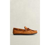 GANT Herren Wilmon Loafer aus Veloursleder (42) COGNAC Braun