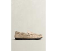 GANT Herren Wilmon Loafer aus Veloursleder (42) COLD BEIGE