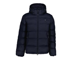 GANT Herren Winterjacke - ACTIVE CLOUD JACKET, Steppjacke, Kapuze, Zip Blau XL