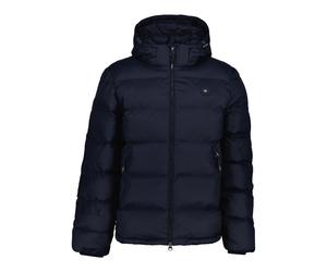 GANT Herren Winterjacke - ACTIVE CLOUD JACKET, Steppjacke, Kapuze, Zip XL Blau