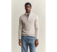 GANT Herren Zopfstrick Troyer aus Baumwolle (4XL) CLAY BEIGE