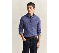 GANT - Zopfstrick Troyer aus Baumwolle blue horizon - Gr. - XXXL