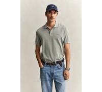GANT Herren Zweifarbiges Poloshirt (4XL) DRY HERB Grün