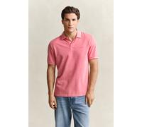 Poloshirt GANT "2 TONE", Damen, Gr. 4XL, rose rot, Jersey, Obermaterial: 100% Baumwolle, unifarben, regular fit normal, Rundhals, eingesetzt gerader Abschluss, Shirts, Regular fit mit Polokragen (1241