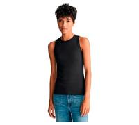 GANT Damen Geripptes Tanktop (XS) Schwarz