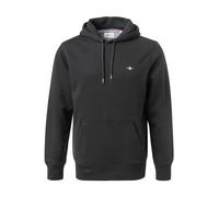 Gant Herren Reg Shield Hoodie Kapuzenpullover, Schwarz, L EU