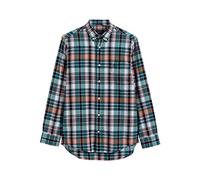 GANT Indian Madras Regular Fit Hemd - EVENING BLUE - L