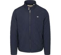 Gant für Herren. 7006340 Marineblauer Steppmantel (L), Lässig, Polyester