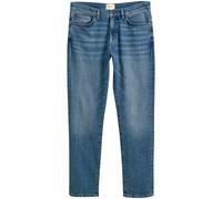 Gant Jeans Slim Fit Mid Blue Worn In (Größe: 36/34) W36/L34 blau