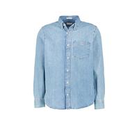 Gant Jeanshemd Herren Regular Fit Baumwolle blau, XXL