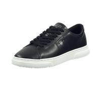Sneaker GANT "Joree", Herren, Gr. 44, schwarz, Leder, sportlich, Schuhe, Edelsneaker, Schnürschuh mit weicher Lederinnensohle (93694057-44) schwarz