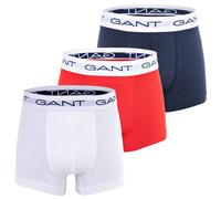 GANT Jungen Boxer Shorts, 3er Pack - Trunks, Cotton Stretch, einfarbig Mehrfarbig 134/140