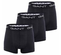 GANT Jungen Boxer Shorts, 3er Pack - Trunks, Cotton Stretch, einfarbig Schwarz / 134/140 134/140 Schwarz