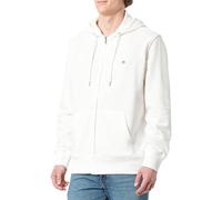 GANT Herren Reg Shield Full Zip Hoodie Sweatshirt, Eggshell, 3XL