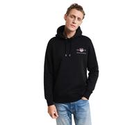 Gant - Kapuzenpullover für Herren (Schwarz) L