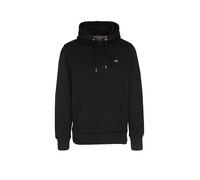 Hoodie GANT "REG SHIELD HOODIE" Gr. XL, schwarz (black) Herren Sweatshirts mit Logostickerei auf der Brust (32794565-XL)