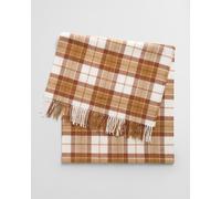 GANT - Karierter Wollschal cumin beige - Gr. - OS
