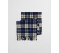 GANT - Karierter Wollschal persian blue - Gr. - OS