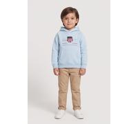 GANT Kids Unisex Archive Shield Raglan Hoodie Calming Blue Größe: 92 | Sportbekleidung Outlet | kids | Blau