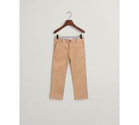 GANT Kinder Regular Fit Chinohose (122/128) DARK KHAKI