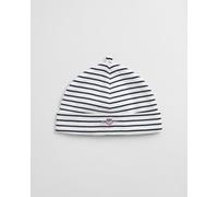 GANT Kinder Shield Beanie mit Streifen (ONE SIZE) Weiß