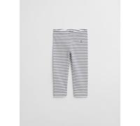 GANT Kinder Shield Leggings mit Streifen (62) Weiß