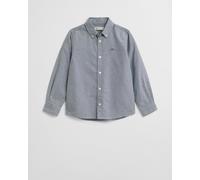 GANT Kinder Shield Oxford-Hemd (122/128) NAVAL Blau