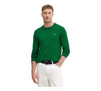 Gant - Klassischer Baumwollpullover mit Rundhalsausschnitt - - Knitwear - Herren - Grün - 3XL