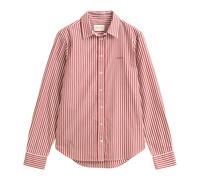 Gant - Klassisches Popeline-Hemd - - Blouses & Shirts - Damen - Rot - XL