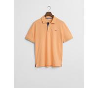 GANT - Kontrast Piqué Poloshirt peachy orange - Gr. - L