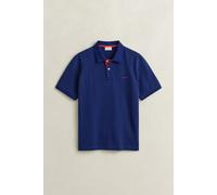 GANT T-Shirt mit Label-Detail in Royal, Größe XXL