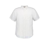 Gant Kurzarmhemd Herren Regular Fit Kurzarm Leinen weiß, XXL
