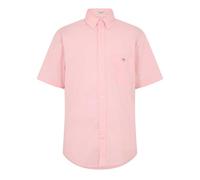 GANT - Classic Kurzarmhemd aus Popeline washed pink - Gr. - M