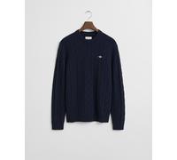 GANT Herren Lambswool Zopfstrick Rundhalspullover (XXXL)