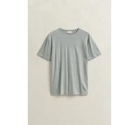 GANT - Leinen T-Shirt ceramic grey - Gr. - XXL
