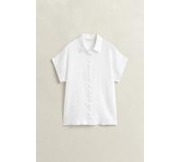 GANT - Leinenbluse mit Flügelärmeln white - Gr. - 44