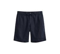 GANT Regular Fit Linen Drawstring Shorts Evening Blue Blau XXL