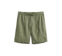 GANT Regular Fit Linen Drawstring Shorts Dry Herb Green Grün XL