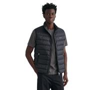 GANT Herren Light DOWN Vest Weste, Black, M