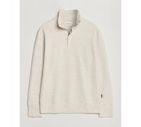 GANT Light Sacker Rib Half Zip Seed Melange Grau L