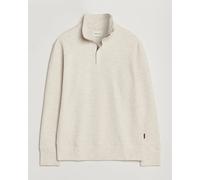 GANT Light Sacker Rib Half Zip Seed Melange Grau XXL