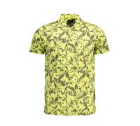 GANT Limettengrün Poloshirt mit Blattmuster - Größe: S