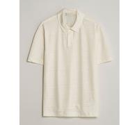 GANT Linen Polo Creamed White Weiß XL
