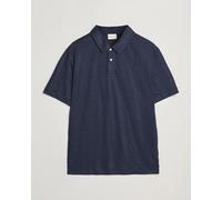 GANT Linen Polo Evening Blue Blau L