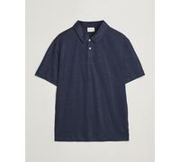 GANT Linen Polo Evening Blue Blau XL