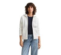 GANT Damen Tonal Shield Sweatjacke (XS) EGGSHELL