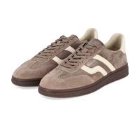 Gant Low Sneaker CUZMO Taupe - Gr. 43 - Leder und Textil