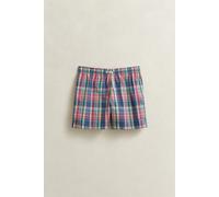 GANT - Madras Badeshorts mit Karomuster rose red - Gr. - XXXL