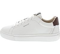 Sneaker GANT "Gant Sneaker Lederimitat", Herren, Gr. 41, braun (weiß, braun), Lederimitat, casual, Schuhe (33553165-41) weiß, braun